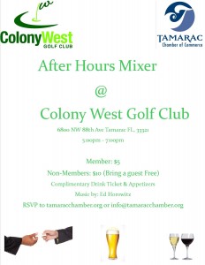 After Hours Mixer @ Colony West Golf Club | Tamarac | Florida | United States